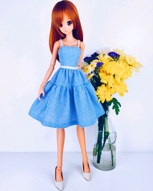 Sweet Summer Dress - Azure Blue