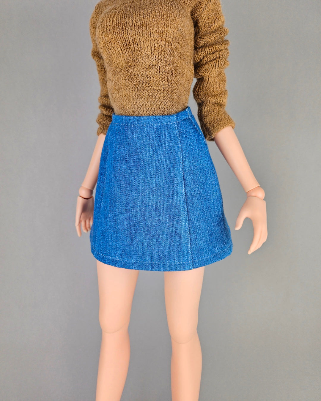 Denim A-Line Skirt