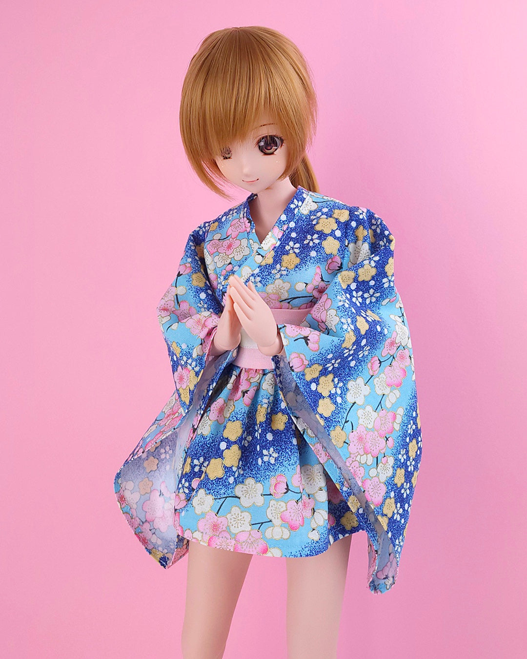 ‘Lolita Style’ Kimono - Blue Sakura