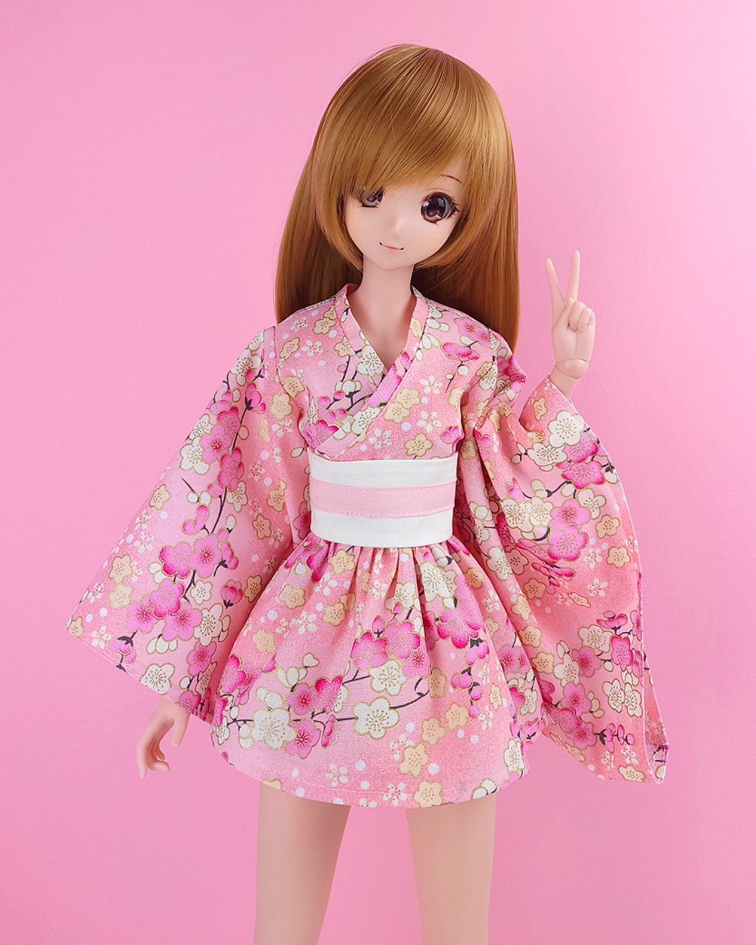 ‘Lolita Style’ Kimono - Pink Sakura