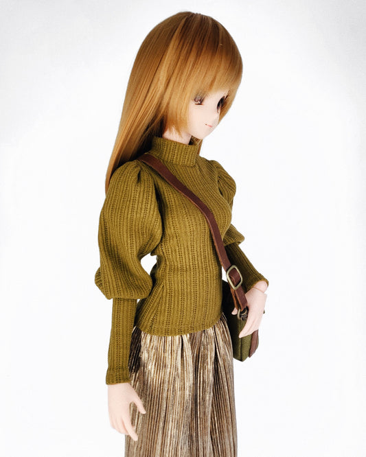 Victorian Sweater- Moss Green