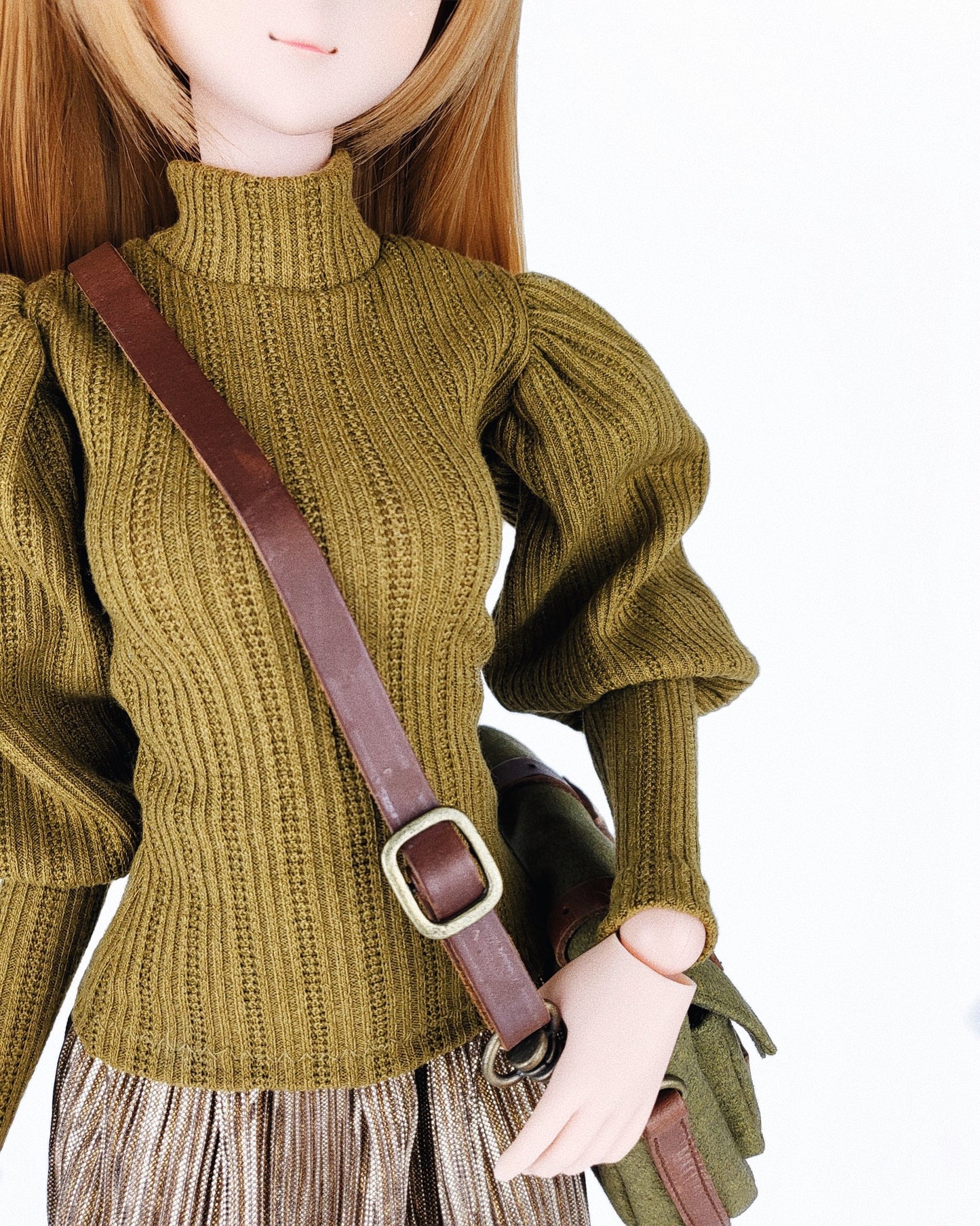 Victorian Sweater- Moss Green